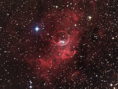 Astrophoto: Der Blasennebel (NGC 7635) von Karel Teuwen