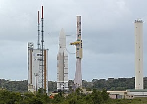 Ariane 5에서 Anik F2 출시