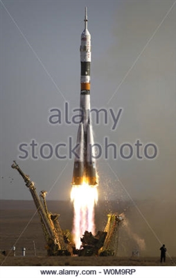 Expedition 14 startet in russischem Sojus