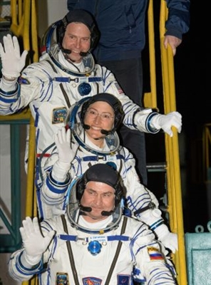 Expedition 14 lanserar i ryska Soyuz