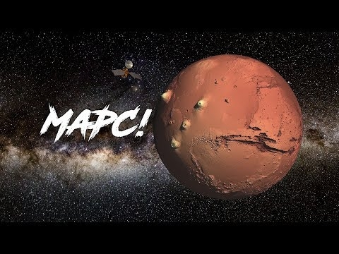 يرى مارس اكسبريس تاريخ الماء على الكوكب الأحمر