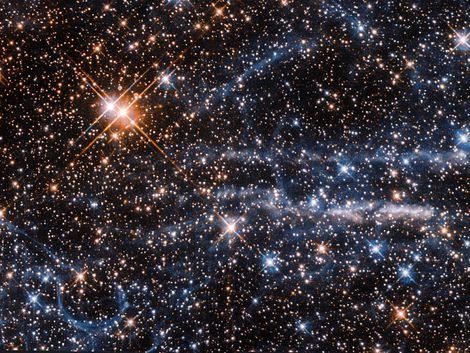 Nebulosa Wispy do Hubble vê