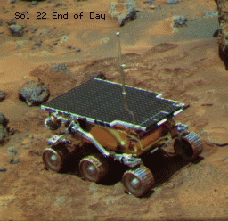Primer vistazo al suelo marciano