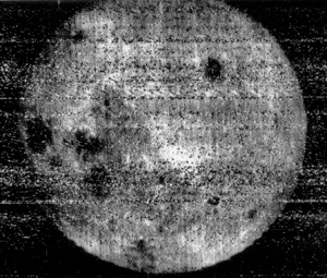 Primeira imagem da lua do SMART-1