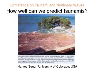 GPS pode prever tsunamis