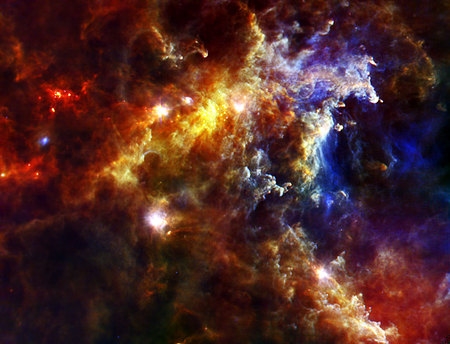 Enfermería estelar en la nebulosa de roseta