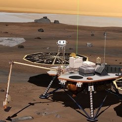 Phoenix Mars Lander startet für den Roten Planeten