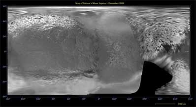 Cassini megközelítése Dione-hoz