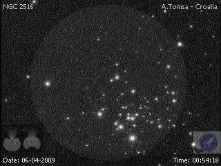 IYA Live Telescope Today - NGC 2516