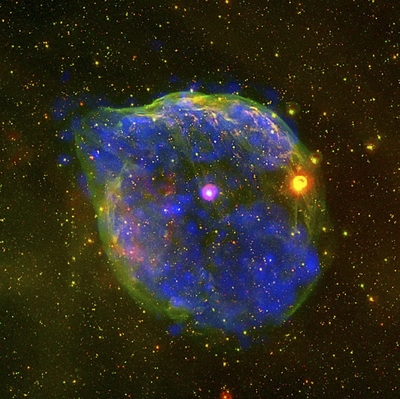 Giant Star genera una cantidad masiva de rayos X