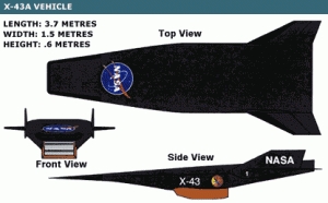 X-43A Гіперзвуковий