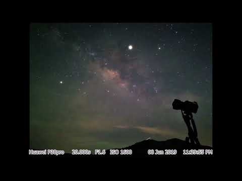 Timelapse: ทางช้างเผือกจาก Dakotas