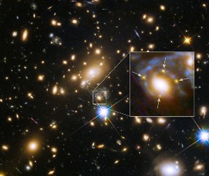 Hubble sieht die ersten hellen Galaxien
