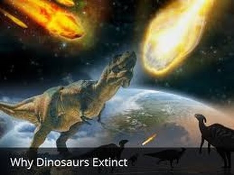 Dinosaurier dödade av vulkaner och asteroider?