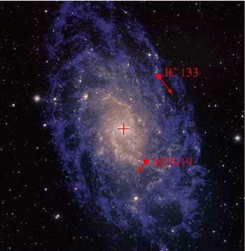 Sideways Motion of a Galaxy Measured
