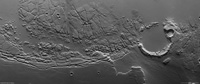 Medusa Fossae Region auf dem Mars