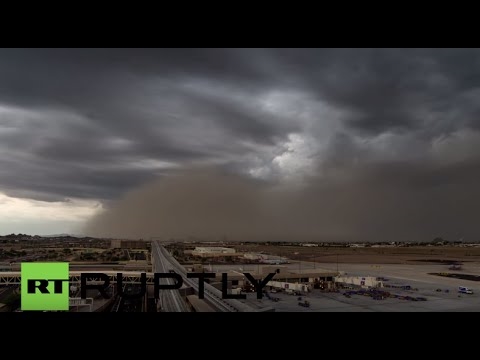 Apocaliptic Time-Lapse Video a masivei furtuni Phoenix Dust