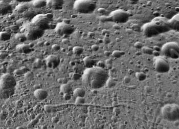 Край кратера Гюйгенса