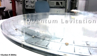 La levitación cuántica y el superconductor