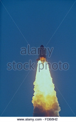 Discovery Blasts Off