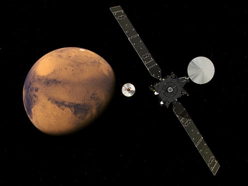 Svemirska letjelica vidi Mars Rover iz Orbite