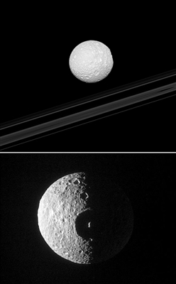 Micul Mimas, Saturn Uriaș