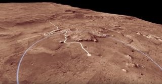 Survolez les sites d'atterrissage potentiels pour le prochain Mars Rover (vidéo)