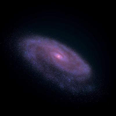 Neue Simulation verbessert Ideen zur Galaxienbildung