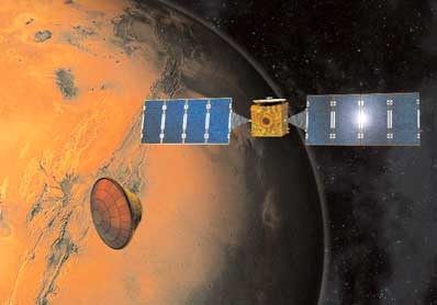 Beagle 2 se separa de Mars Express
