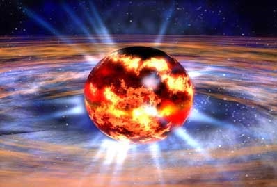 Учените наблюдават експлозия на неутронна звезда