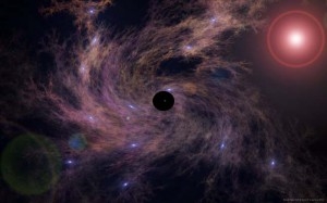 Csillag, a Black Hole közelében