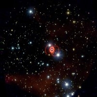 Les galaxies en interaction génèrent une supernova