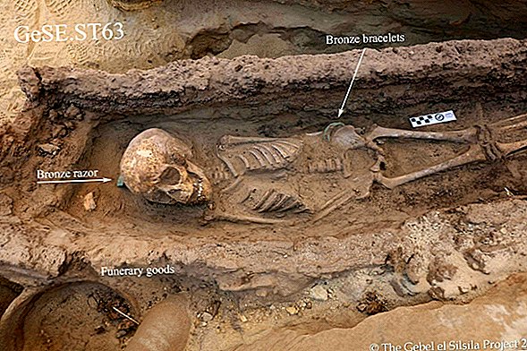 4 tumbas infantiles descubiertas en el antiguo sitio egipcio