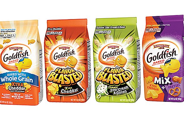 4 variedades de galletas de Goldfish retiradas del mercado por riesgo de Salmonella