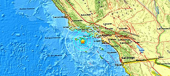 5,3 balų žemės drebėjimas Just Struck Pietų Kalifornijoje