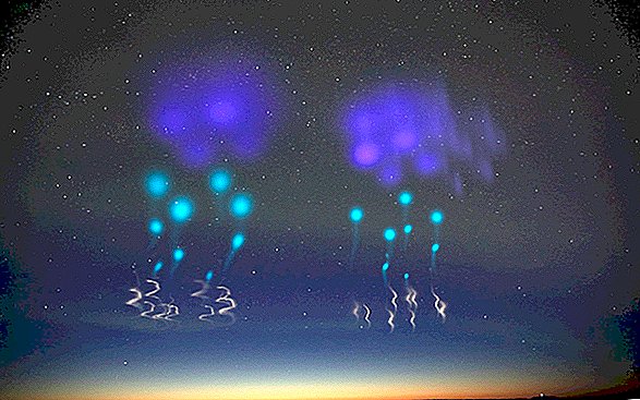 "Außerirdische" Lichter in Norwegen waren ein NASA-Test, kein außerirdischer Besuch