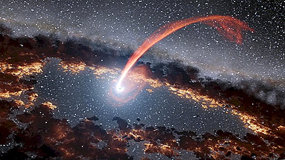 Aliens zouden lasers op zwarte gaten kunnen schieten om door de melkweg te reizen