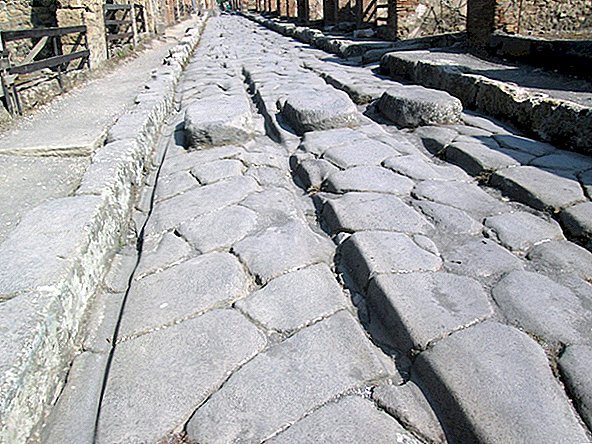 Los antiguos romanos usaban hierro fundido para reparar las calles antes de que el Vesubio entrara en erupción