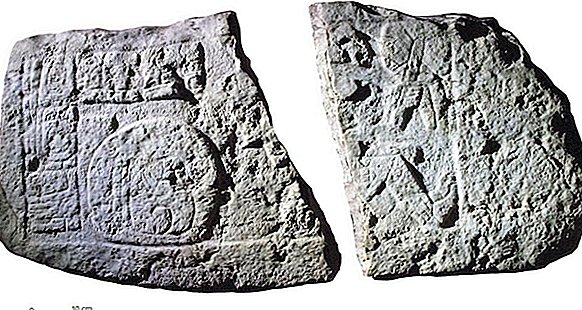 Αρχαία γλυπτά πέτρα συλλαμβάνει Maya Ballplayers σε δράση