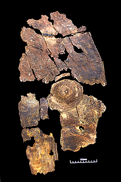 اكتشف علماء الآثار أول درع من العصور الحديدية مصنوع من اللحاء في إنجلترا