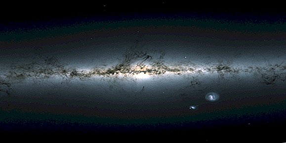 Samanyolu'nun içinden geçen 'Kozmik Dağ Sıraları' ile Şaşkın Gökbilimciler