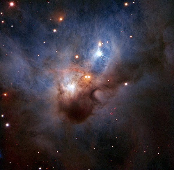 Astronomen erwischten eine 'kosmische Fledermaus', die aus der dunkelsten Ecke des Orionnebels stürzte