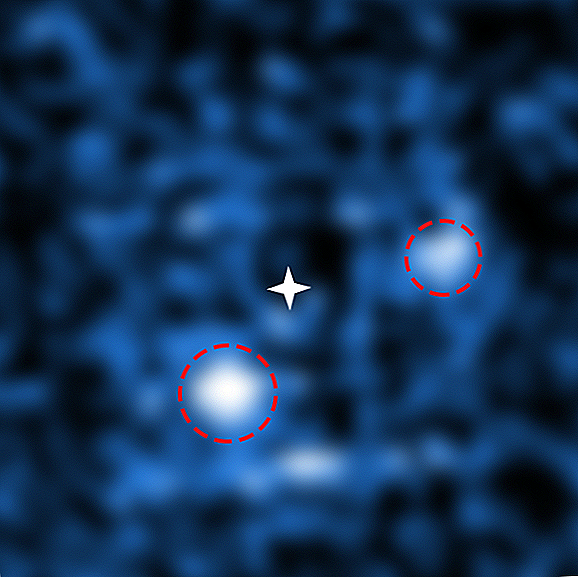 A csillagászok a vadonatúj naprendszerben két bolygót fúrnak, ahol lyukakat húznak