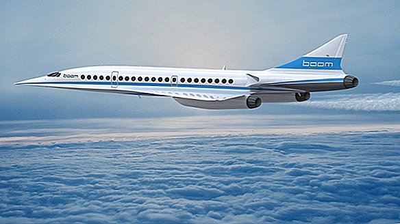 ¡Auge! Avión de pasajeros supersónico que llegará en 2020