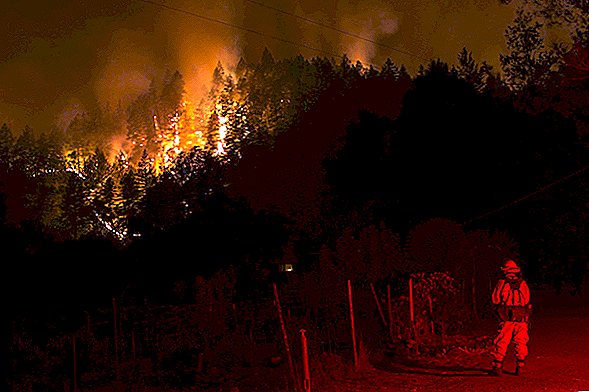 حرائق الغابات المنتشرة في كاليفورنيا: ما هي رياح Katabatic؟