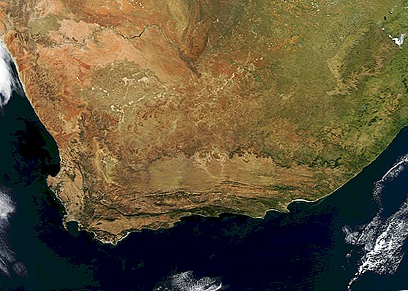 प्राचीन अफ्रीका में एक जुरासिक मैग्मा प्लम फट पृथ्वी के माध्यम से किया था?