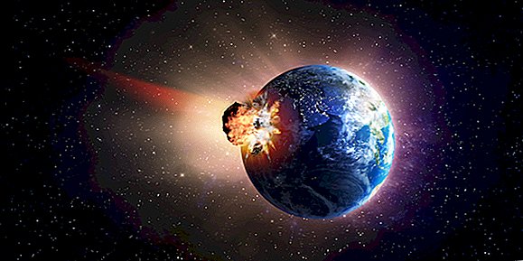 Dinosaur-Killing Asteroid Triggered Mile-High Tsunami som sprids genom jordens hav