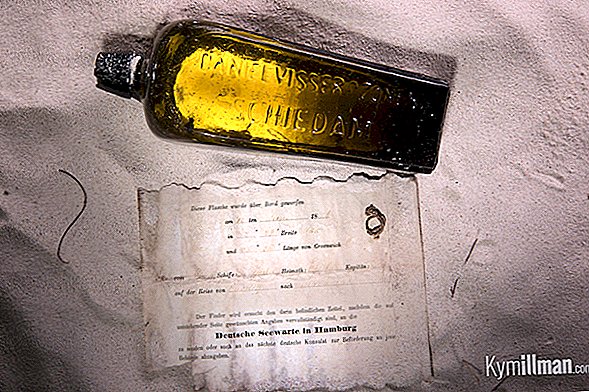 Den fascinerende historie bag den ældste besked i en flaske