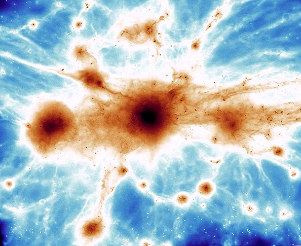 La primera imagen de la 'Web cósmica' revela la autopista Gassy que conecta el universo