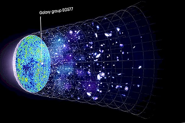 Galaxy Group 13 mil millones de años luz de distancia podría estar poniendo fin a las "edades oscuras" cósmicas ante nuestros ojos
